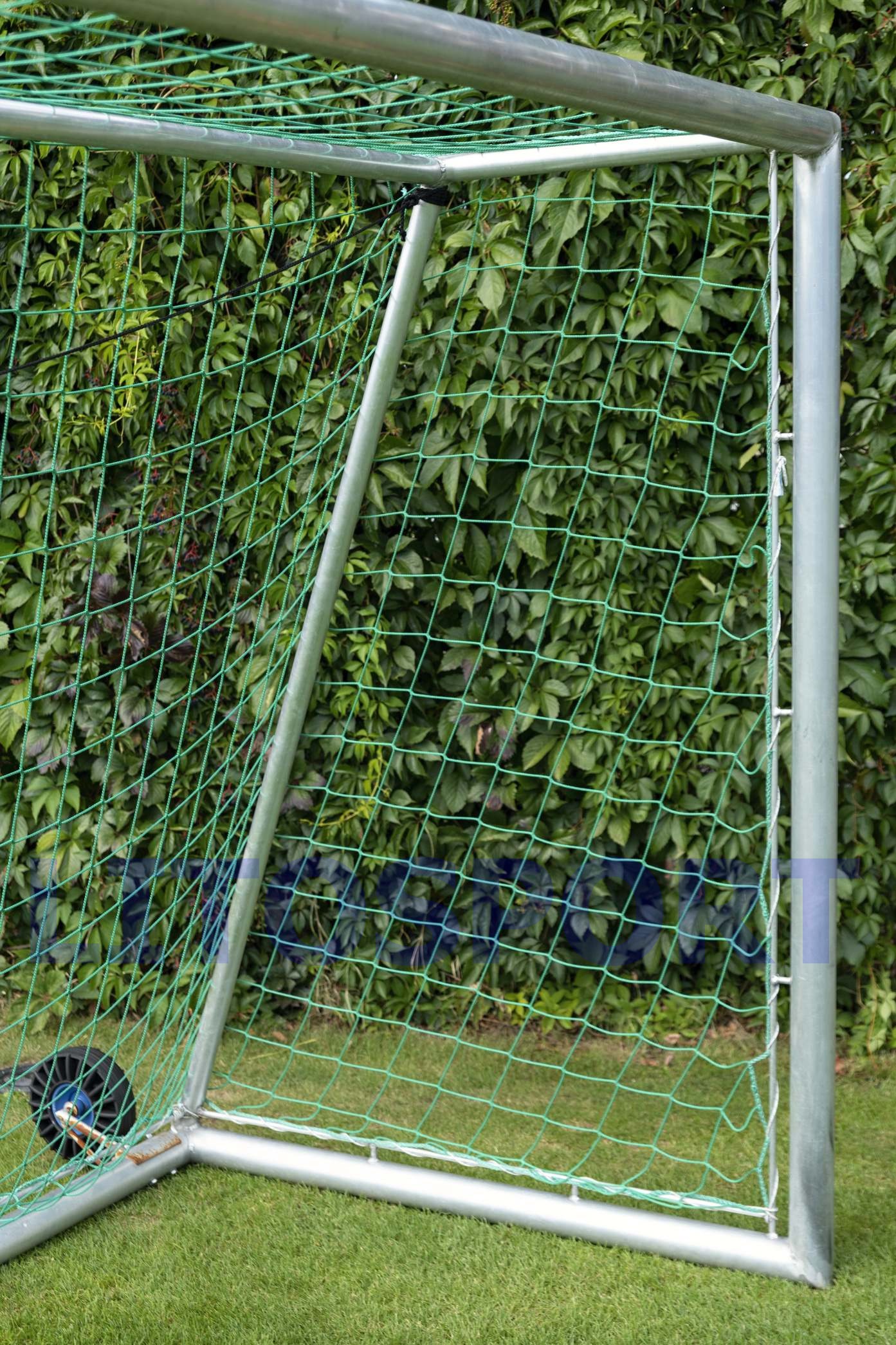 Bezpečná svařovaná přenosná hliníková fotbalová branka 4 x 2m