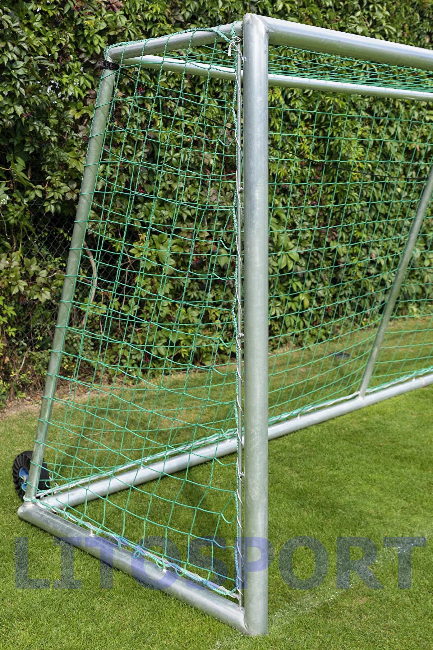 Bezpečná svařovaná přenosná hliníková fotbalová branka 4 x 2m