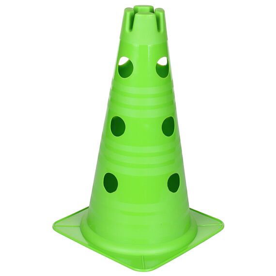 Kužel Vario s otvory zelená 30 cm