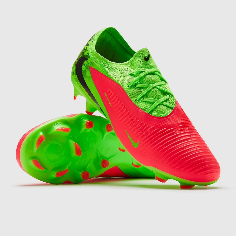 Kopačky Nike Phantom 6 Low Pro x Haaland FG zelená/červená
