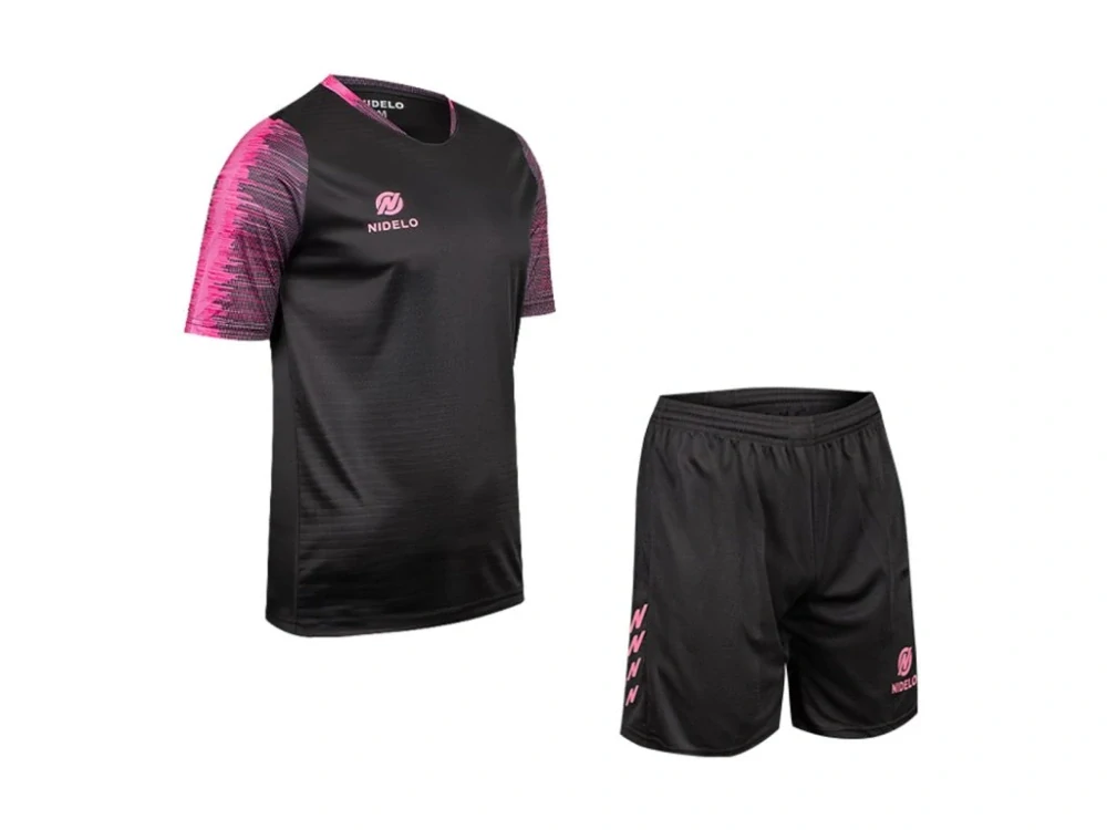 Hráčský set Nidelo Lorient černá/růžová