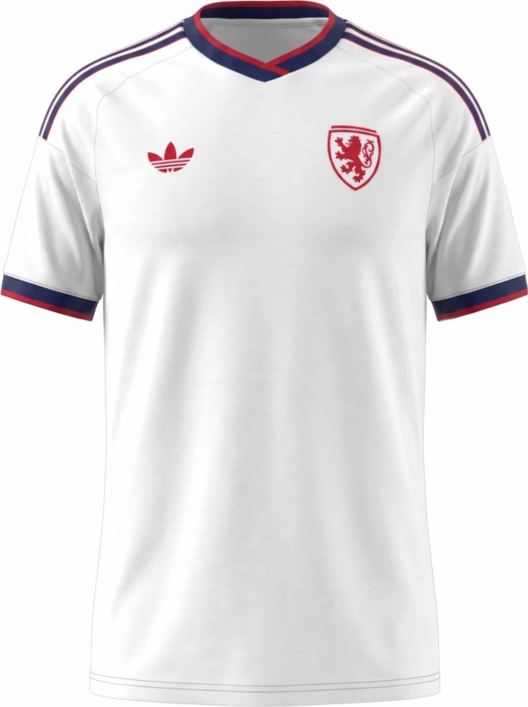 Fotbalový dres adidas FACR Away Jersey bílá