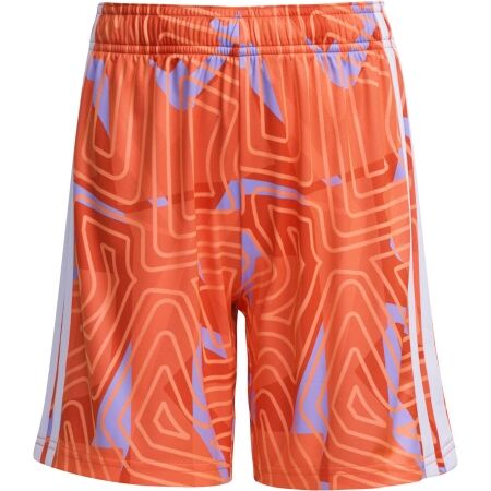 Dětské brankářské trenky adidas TIRO 26 COMPETITION GK SHORT Y oranžová/bílá