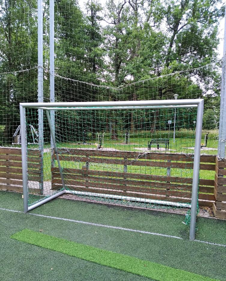 Bezpečná svařovaná přenosná hliníková fotbalová branka 3 x 2m