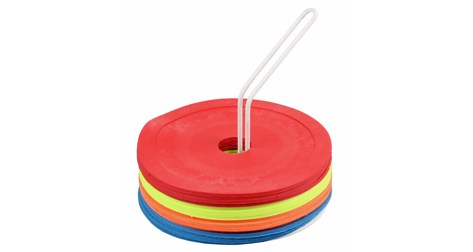 Vytyčovací mety na podlahu Circle 16ks 4x barva