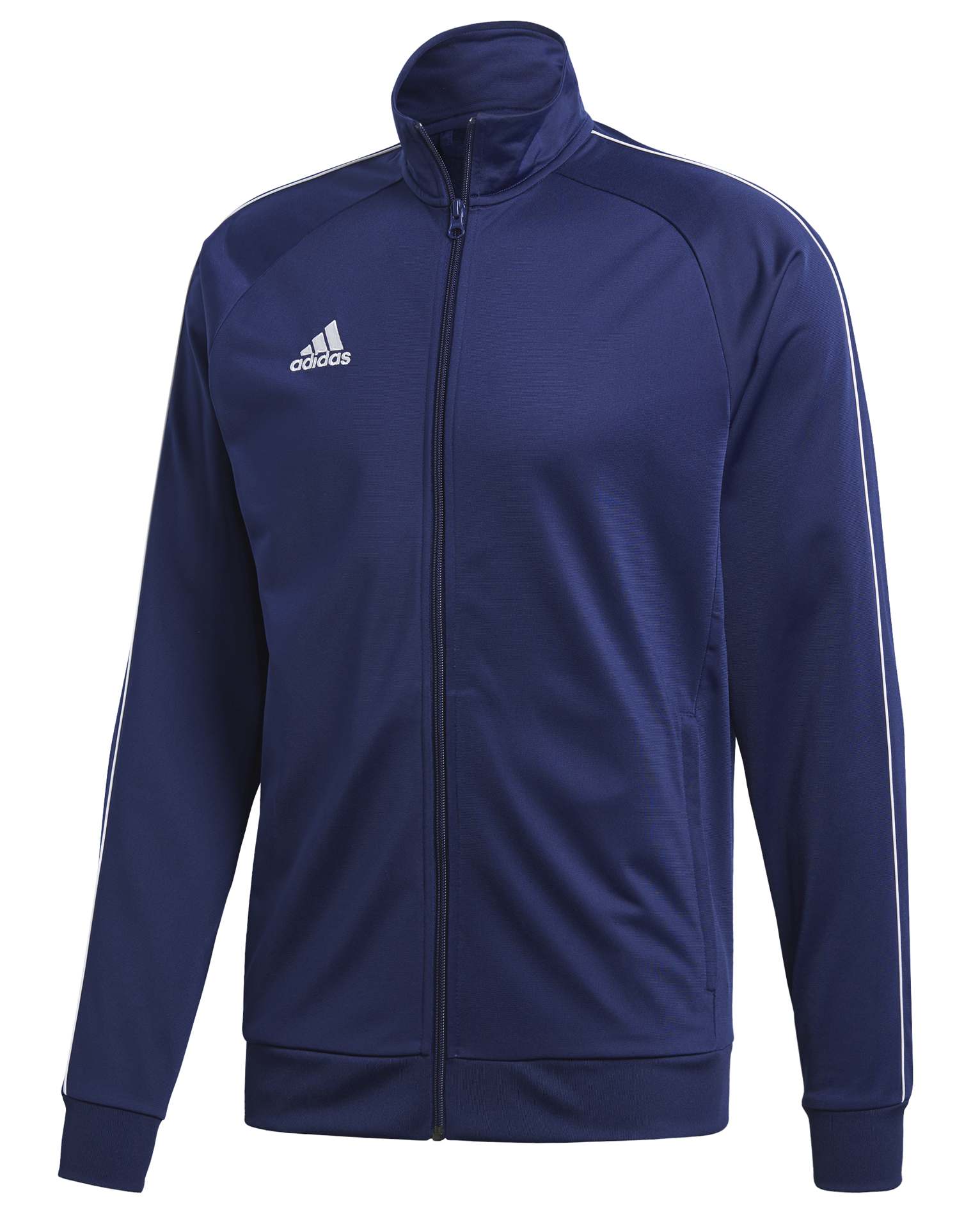 Dětská tepláková bunda adidas Core 18 PES tmavě modrá