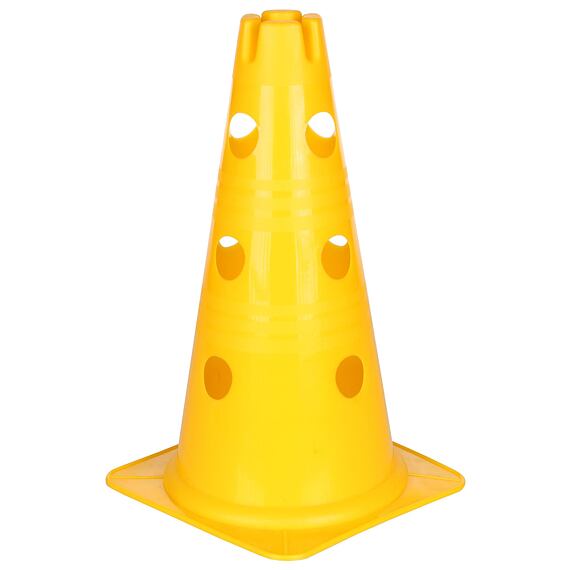 Kužel Vario s otvory žlutá 30 cm