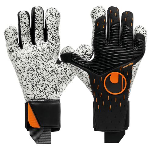 Brankářské rukavice Uhlsport Speed Contact Supergrip+ HN černá/oranžová