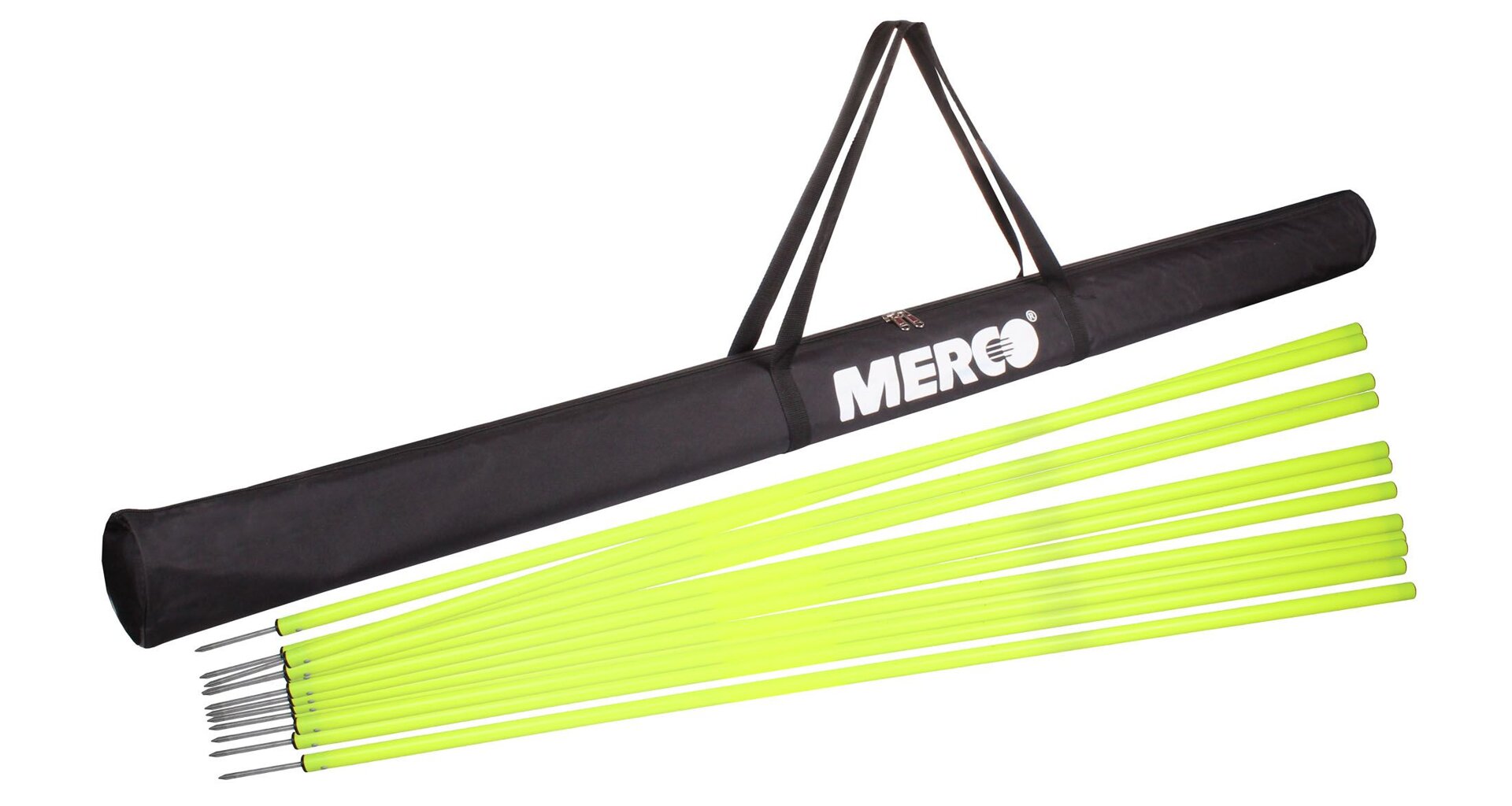 12x slalomová tyč Neon Economy 170 cm s taškou