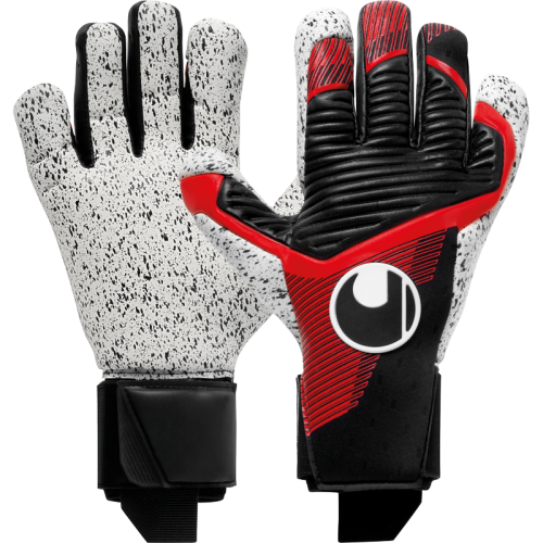 Brankářské rukavice Uhlsport Powerline Supergrip+ HN černá/červená
