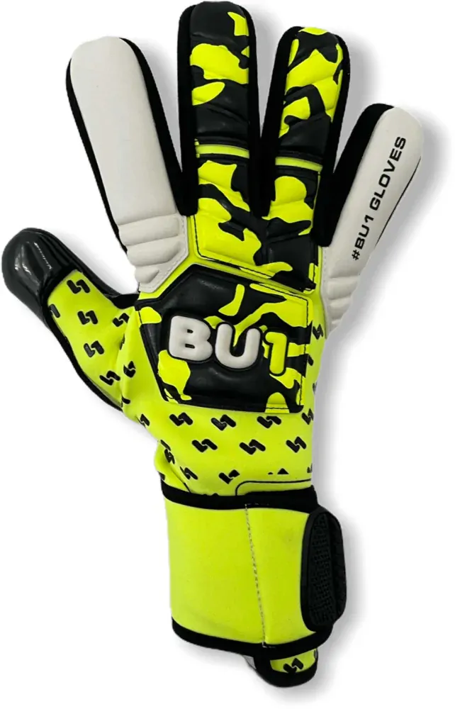 Brankářské rukavice BU1 One Fluo NC žlutá/černá
