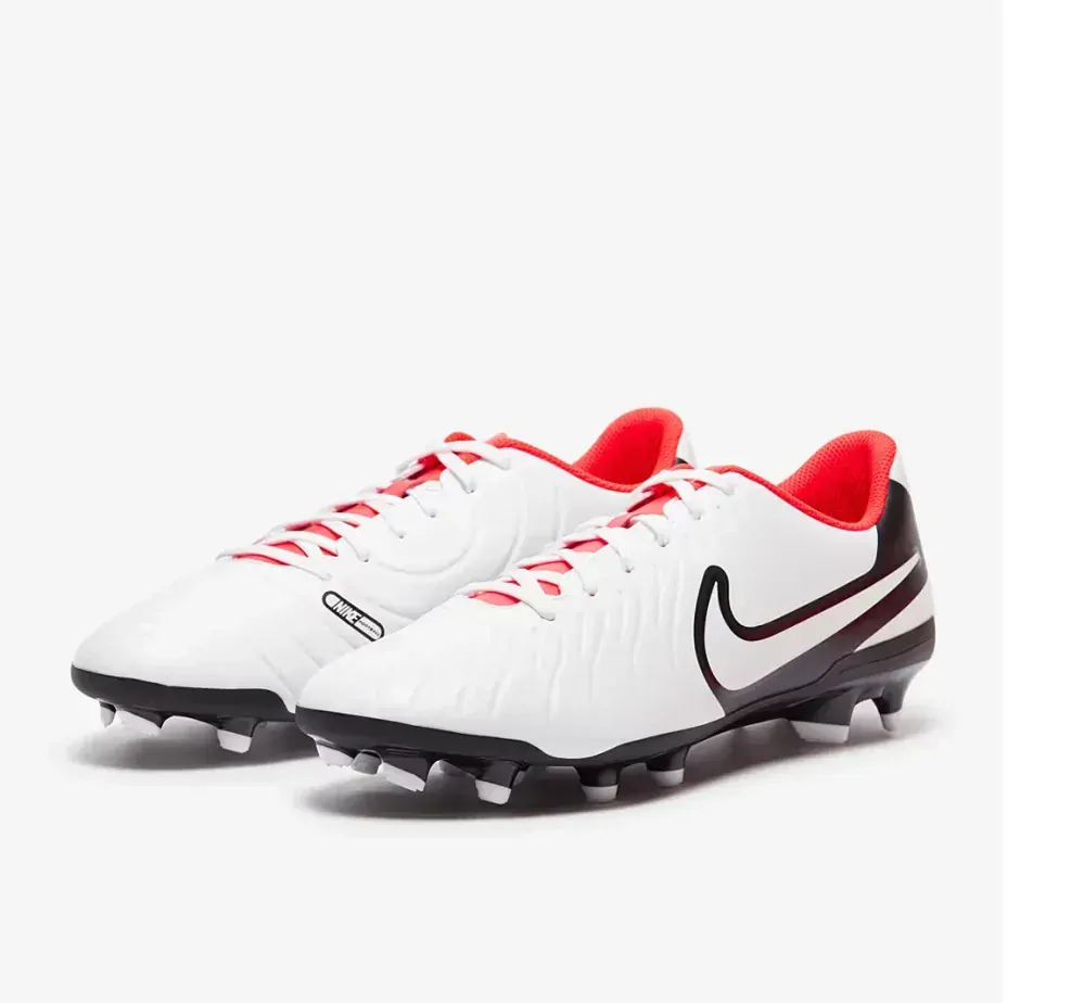 Kopačky Nike Legend 10 Club FG/MG bílá/černá