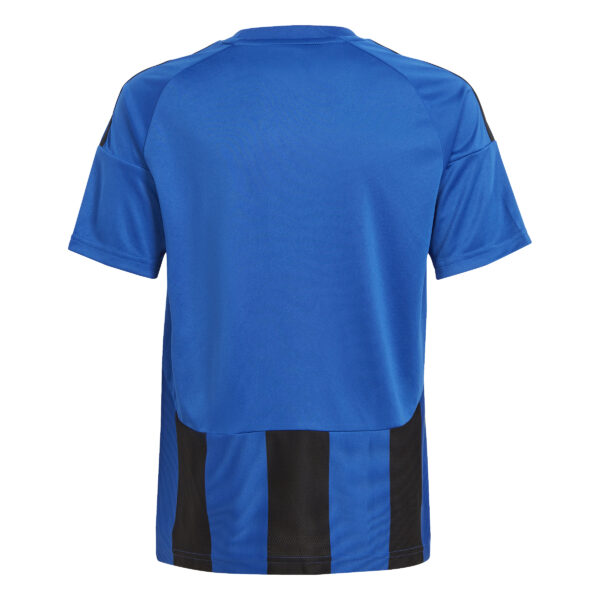 Dětský fotbalový dres adidas Striped 24 modrá/černá