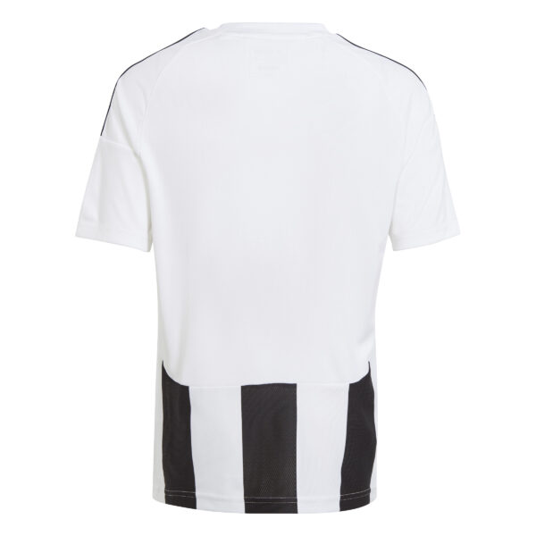 Dětský fotbalový dres adidas Striped 24 bílá/černá