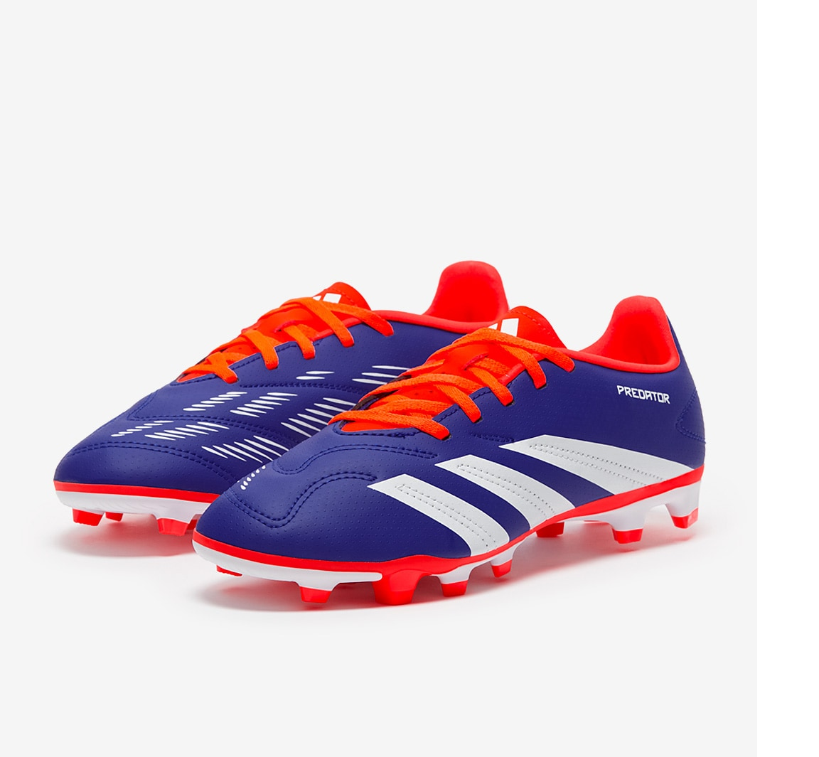 Dětské kopačky adidas Predator Club FxG J modrá/červená