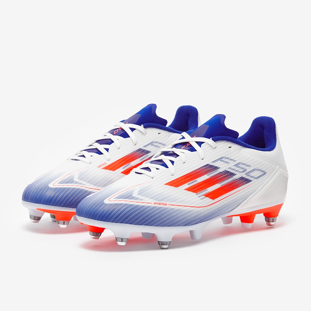 Kopačky adidas F50 League SG bílá/modrá