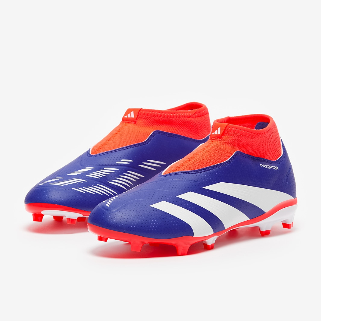 Dětské kopačky adidas Predator League LL FG J modrá/červená