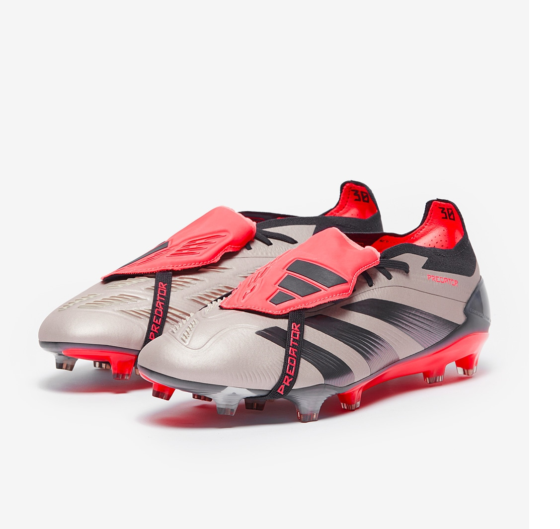 Kopačky Adidas Predator Elite Tongue FG fialová/červená