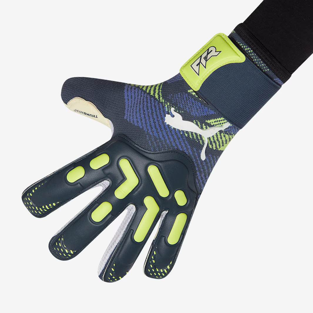 Brankářské rukavice Puma FUTURE PRO HYBRID tmavš modrá/bílá