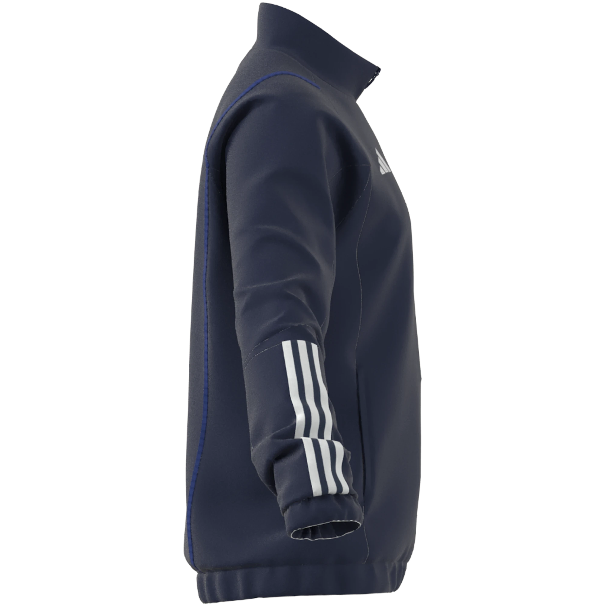 Fotbalová vycházková bunda adidas Tiro 23 C PRE tmavě modrá