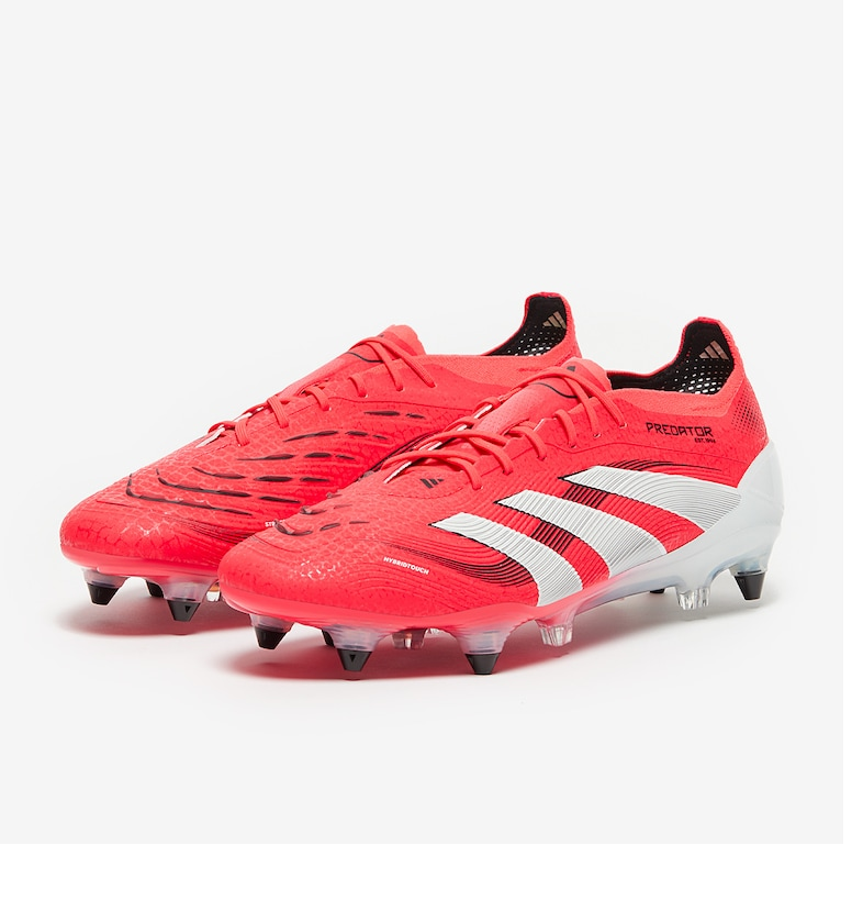 Kopačky adidas Predator Elite SG červená/bílá