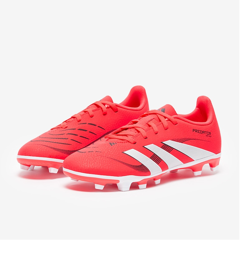 Dětské kopačky adidas Predator Club FG/MG J červená/bílá