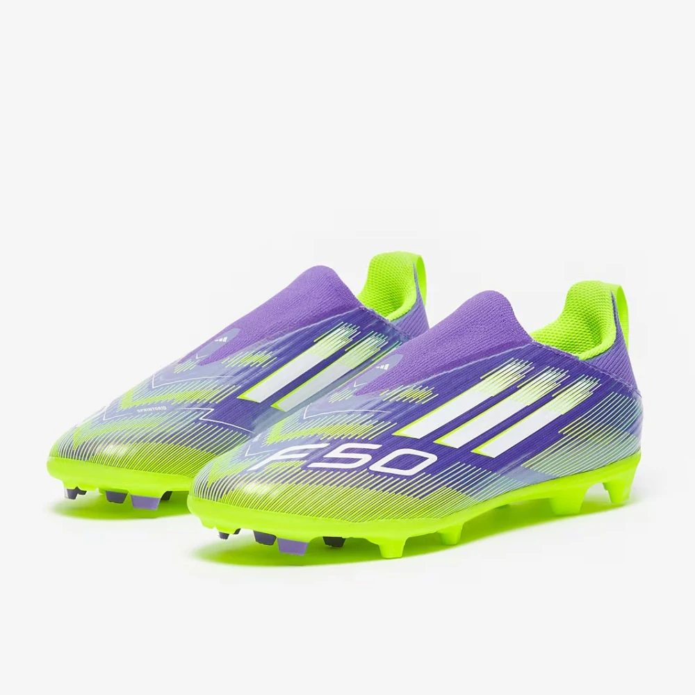 Dětské kopačky adidas F50 League LL FG/MG J fialová