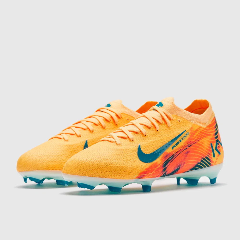 Dětské kopačky Nike Zoom Vapor 16 Pro x Mbappe FG oranžová