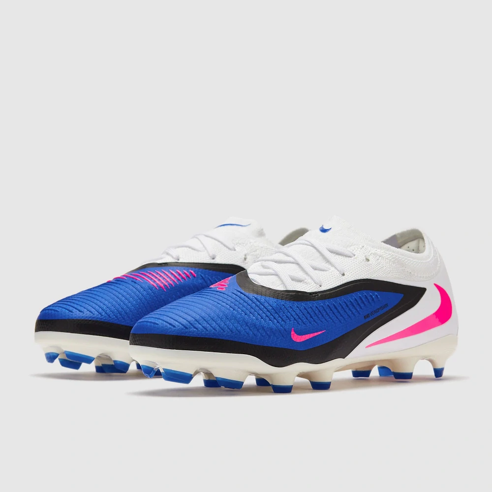 Dětské kopačky Nike Phantom 6 Low Pro FG/MG modrá/bílá