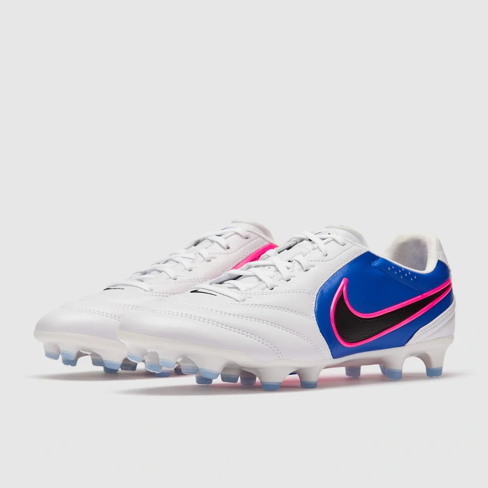Kopačky Nike Tiempo Ligera Pro FG bílá/modrá