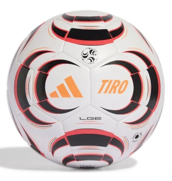 10x Fotbalový míč adidas Tiro League 2026 bílá/černá