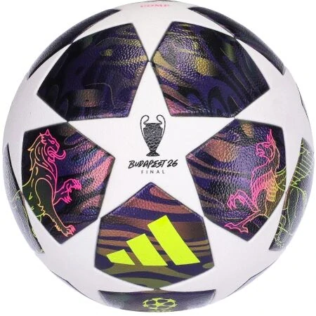 Fotbalový míč adidas UCL Competition Champions League bílá/fialová