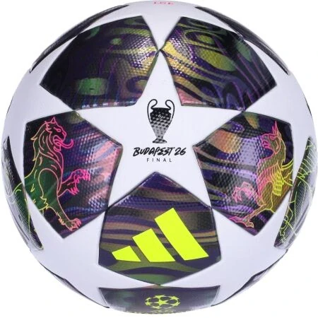 Fotbalový míč adidas UCL League bílá/fialová