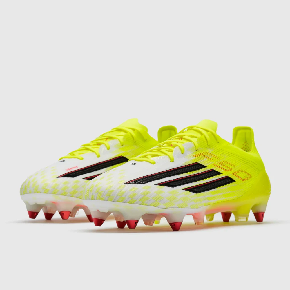 Kopačky adidas F50 Elite SG bílá/žlutá