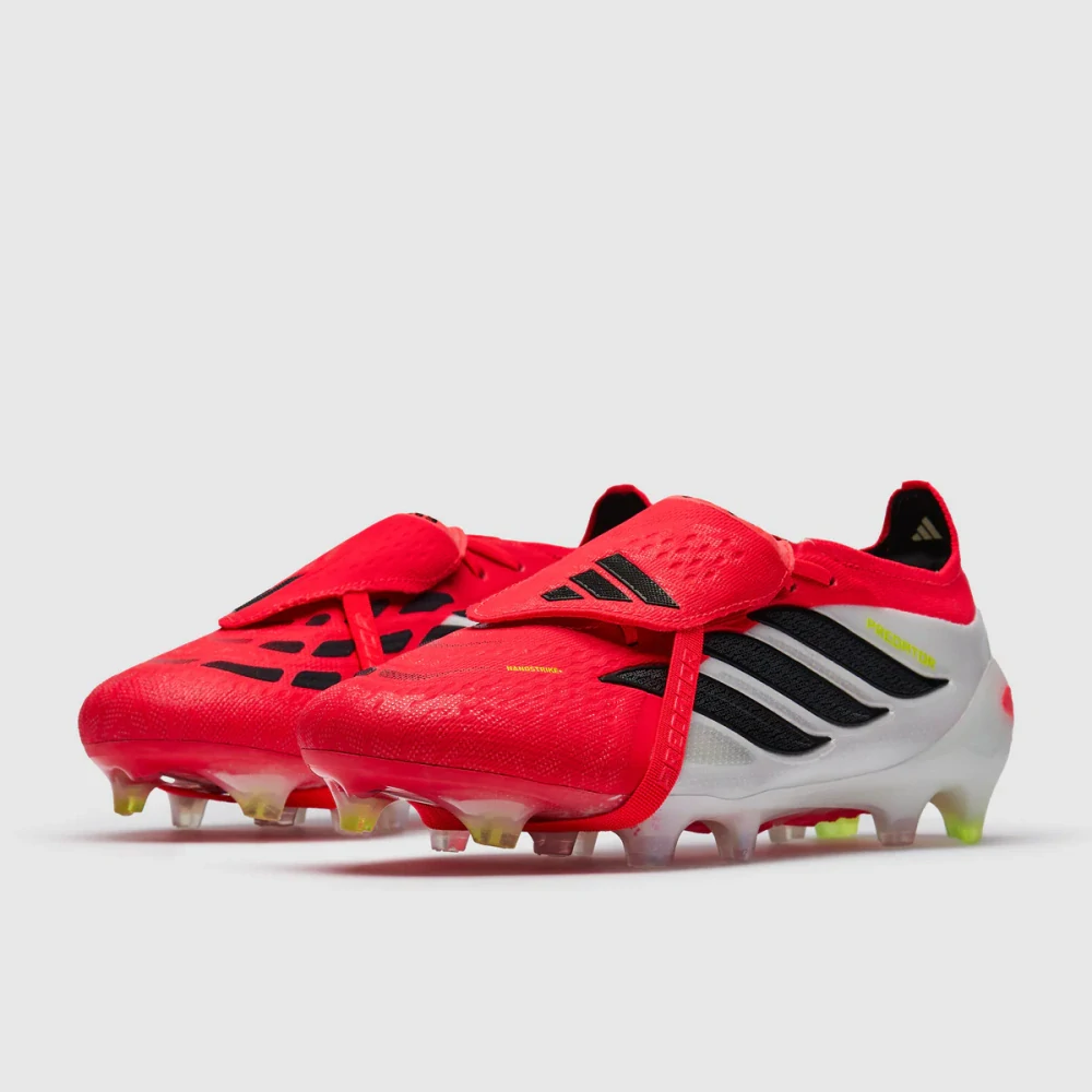 Kopačky adidas Predator Elite Tongue FG červená/bílá