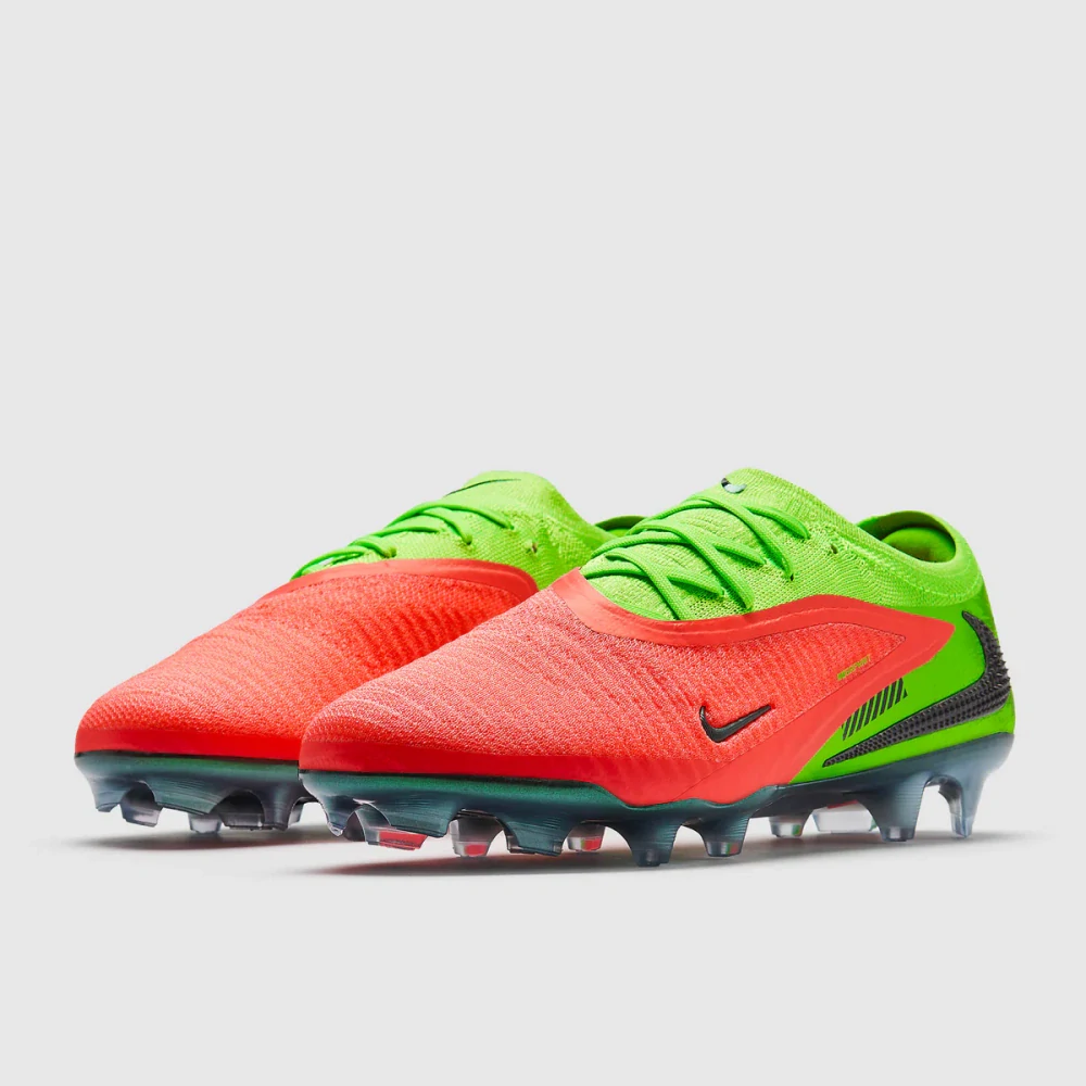 Kopačky Nike Phantom 6 Low Elite x Haaland FG/MG červená/zelená