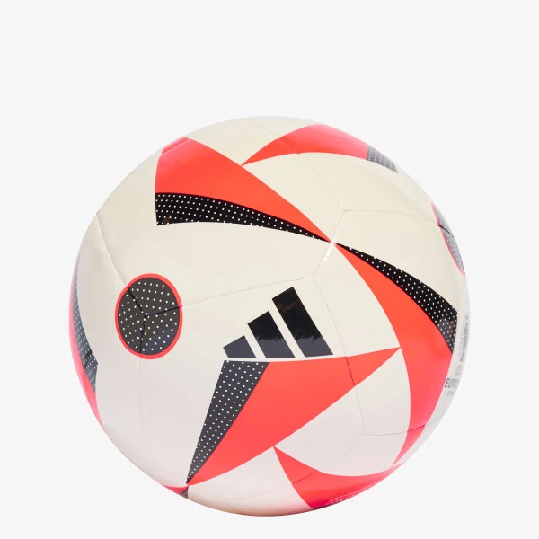 10x fotbalový míč adidas Euro24 Club bílá/černá/oranžová