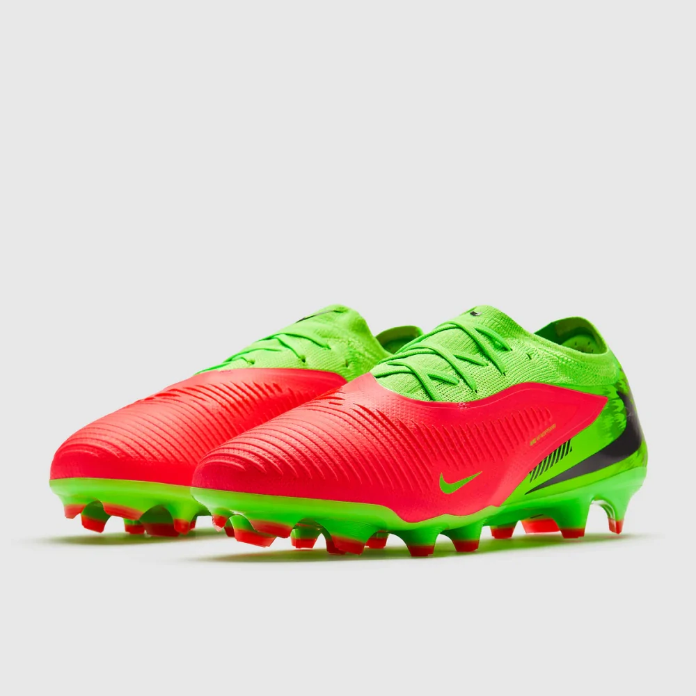 Kopačky Nike Phantom 6 Low Pro x Haaland FG zelená/červená