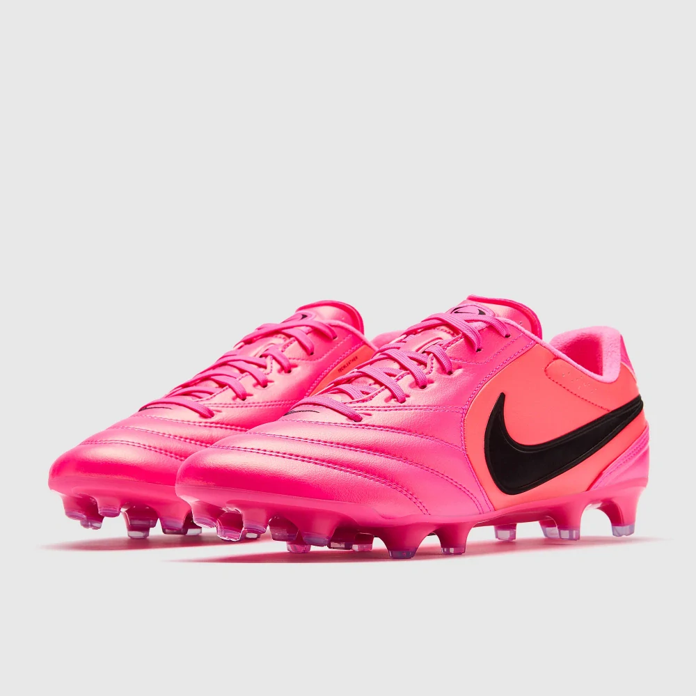 Kopačky Nike Tiempo Ligera Pro FG růžová/červená