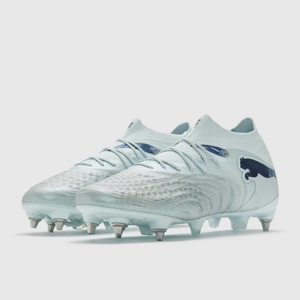 Kopačky Puma Future 9 Ultimate MxSG světle modrá