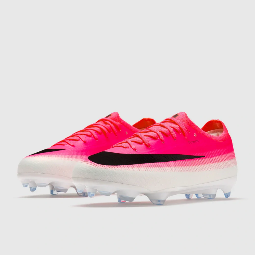 Dětské kopačky Nike Mercurial Vapor XVII Pro FG růžová/bílá