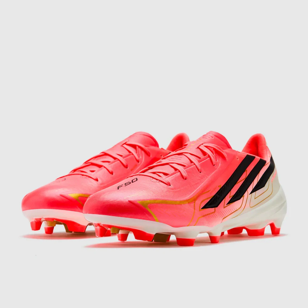 Kopačky adidas F50 Hyperfast League FG růžová/bílá