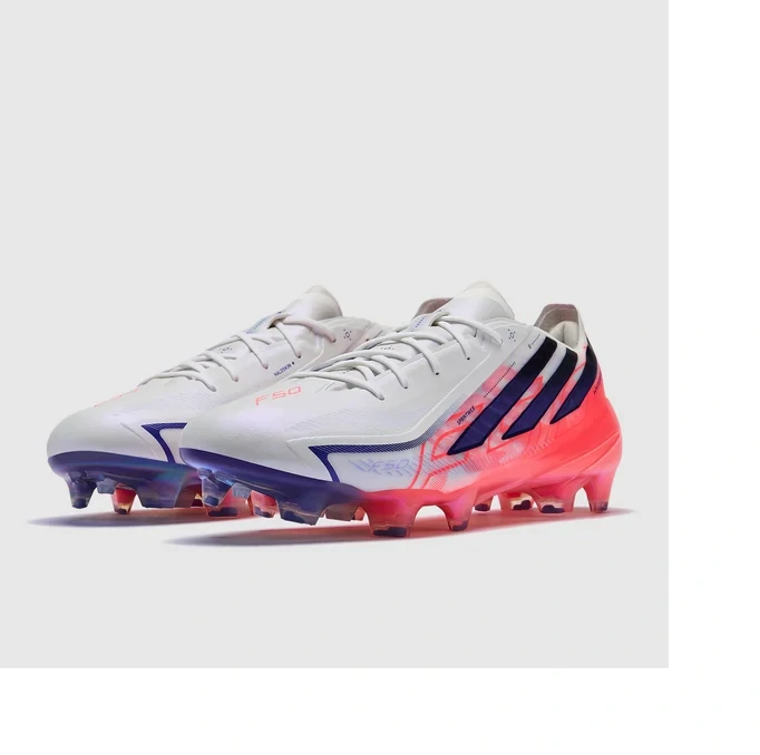 Kopačky adidas F50 Hyperfast Elite FG bílá/červená
