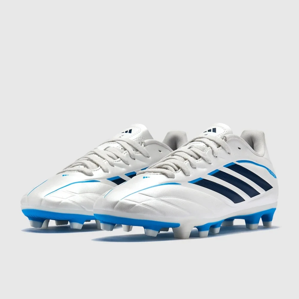 Dětské kopačky Copa Pure IV Club FG/MG J bílá/modrá