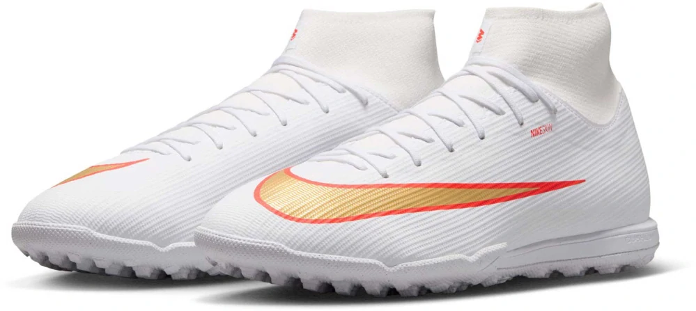 Turfy Nike Mercurial Superfly 11 Academy TF KM bílá/zlatá