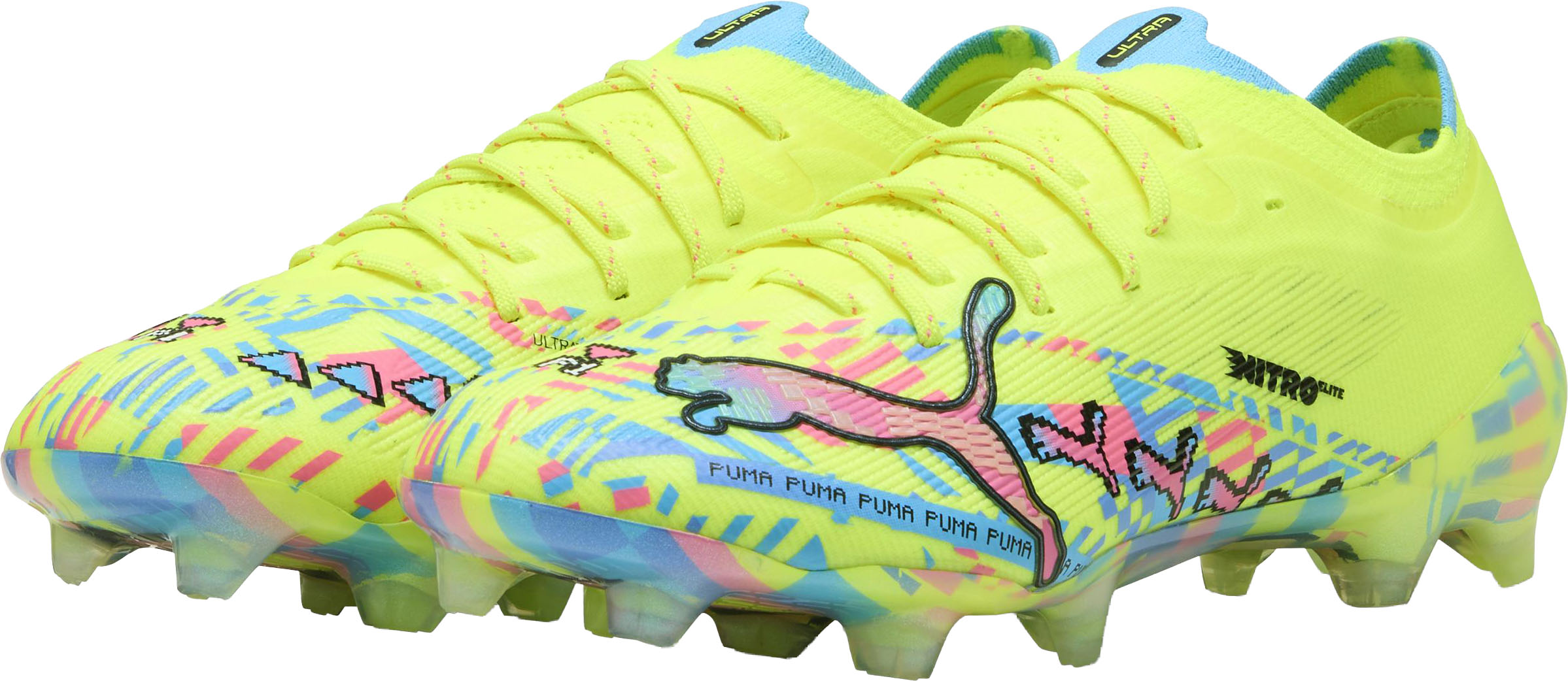 Kopačky Puma Ultra Nitro 7 ULT ADV LVL FG žlutá/+