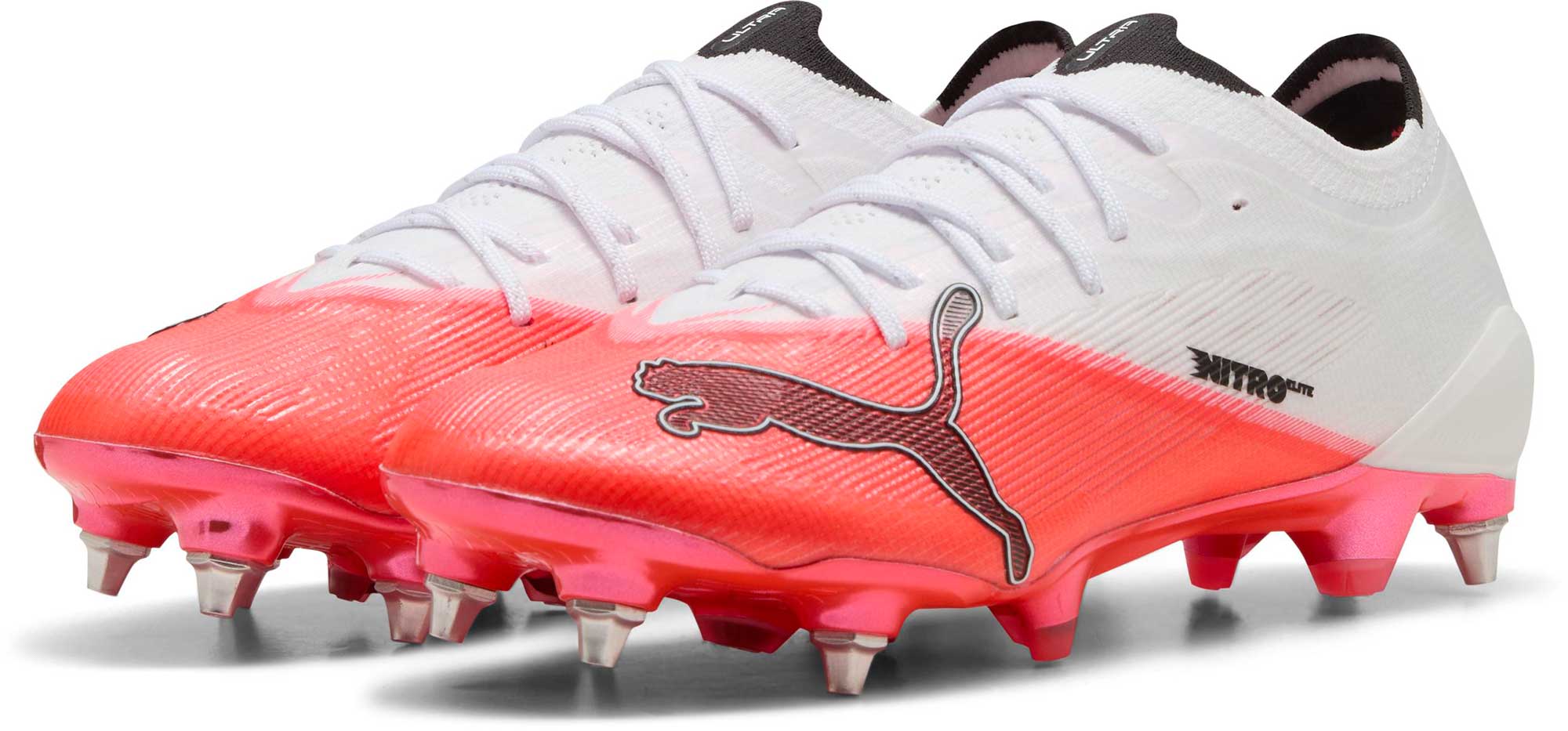 Kopačky Puma Ultra Nitro 7 Ultimate MxSG bílá/růžová