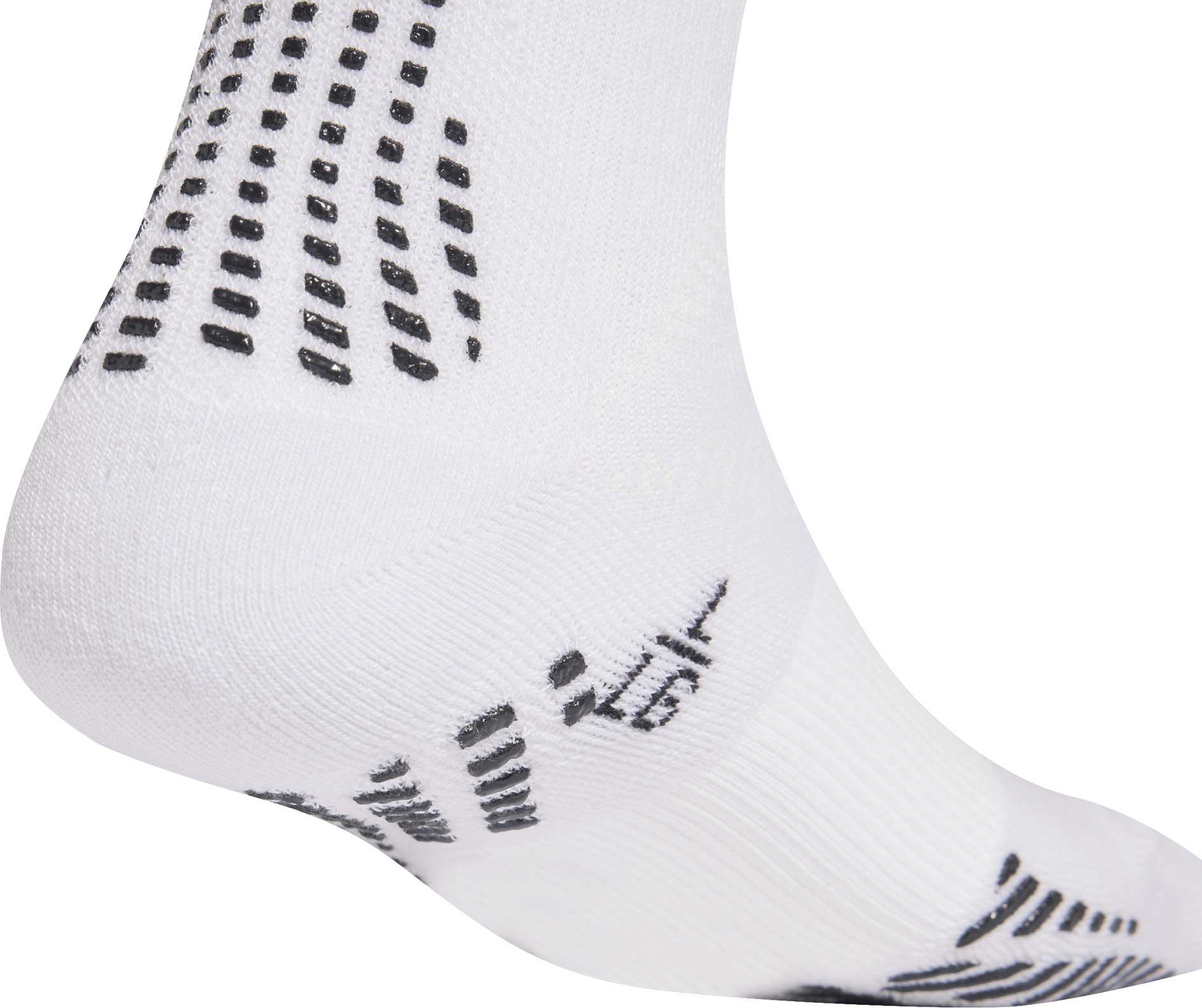 Fotbalové ponožky adidas FOOTBAL GRIP PRINT CUSH bílá