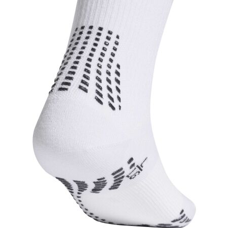 Fotbalové ponožky adidas FOOTBALL GRIP PRINT LIGHT bílá