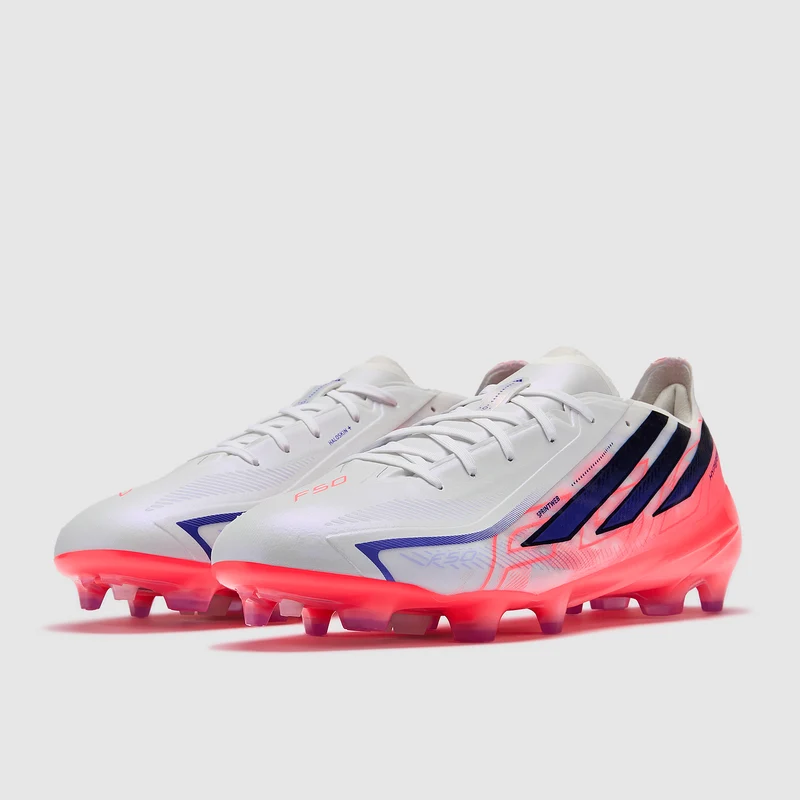 Kopačky adidas F50 Hyperfast Pro FG růžová/bílá